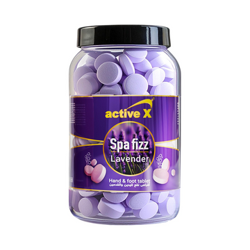 Activex Spa Fizz Hand & Foot Soak Tablets – 3kg Pedicure & Manicure Spa Treatment  Aqua, Lavender, Rose, Vitamin C Relaxing, Softening & Refreshing Soak for Home & Salon Use